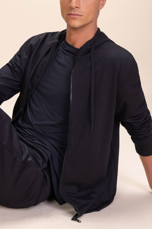 Jaqueta Galax Masculino Knit Preto LIVE!