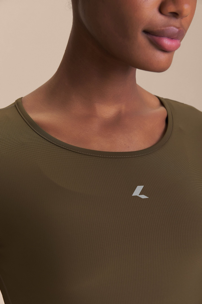 Blusa ML Harmony Green Kelp LIVE!