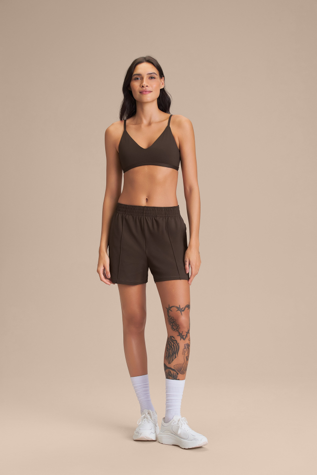 Top Fitness Feminino LIVE! Slim BT Sense® Cocoa Brown - #4