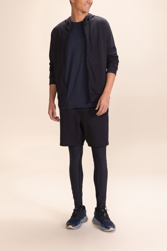 Jaqueta Galax Masculino Knit Preto LIVE! - #5