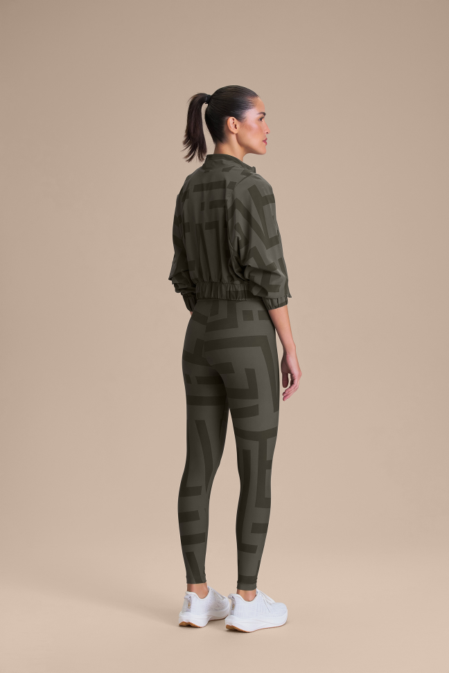 Jaqueta Fitness Feminina LIVE! Maxi Dryside Obsidian Grey - #4