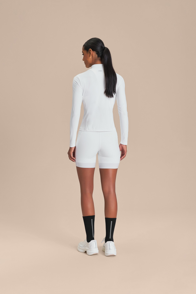 Bermuda Six Pockets Speed White LIVE! - #8