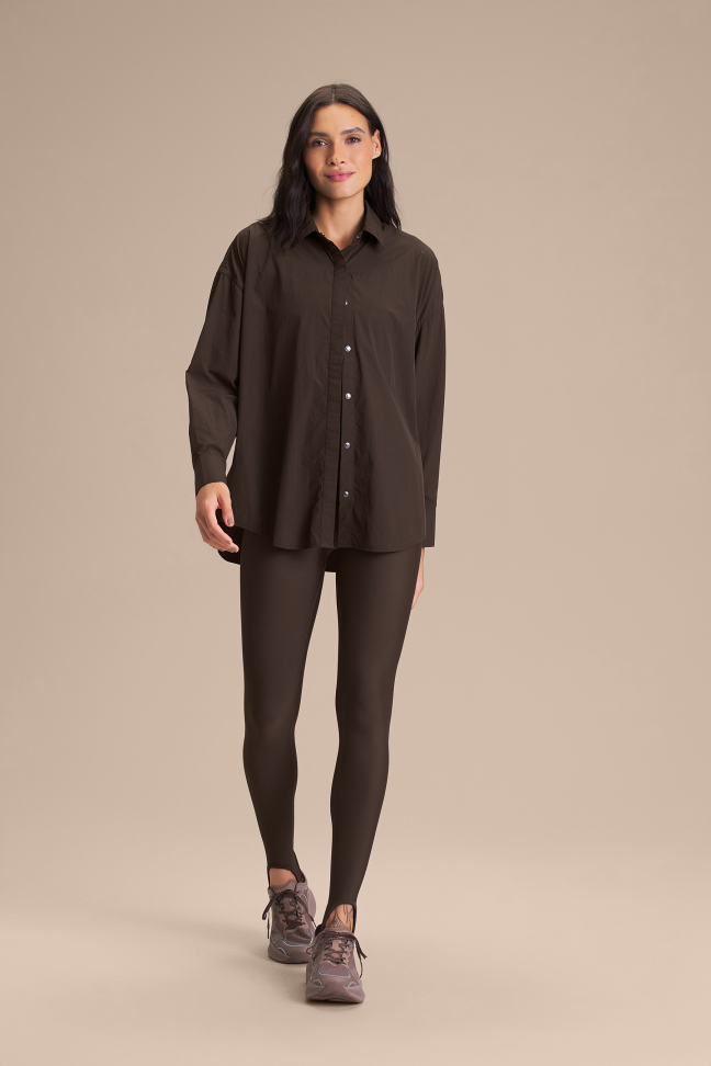 Camisa Utility Aeris Cocoa Brown LIVE! - #5