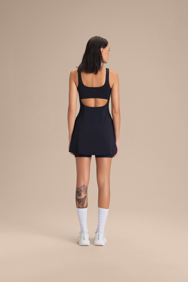 Conjunto Vestido e Shorts Feminino LIVE! Wide Preto - #7