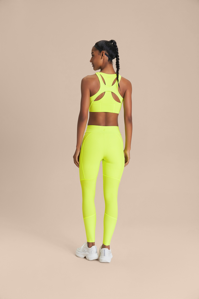 Legging Aero Race Pro® Lime LIVE! - #4