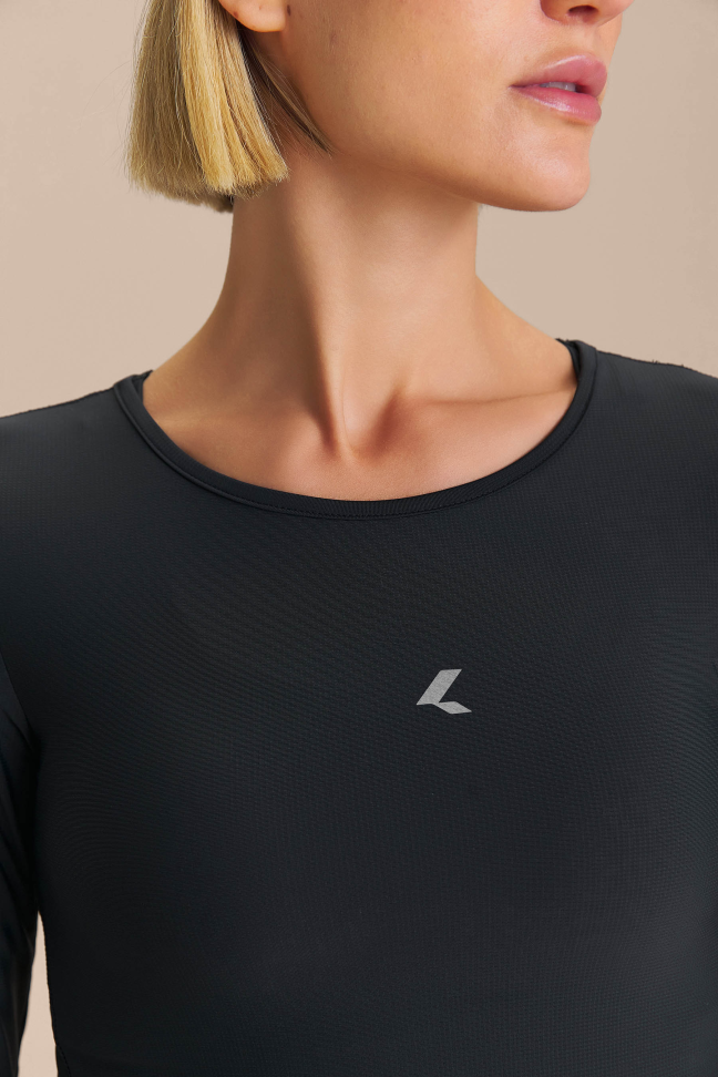 Blusa ML Harmony Preta LIVE!