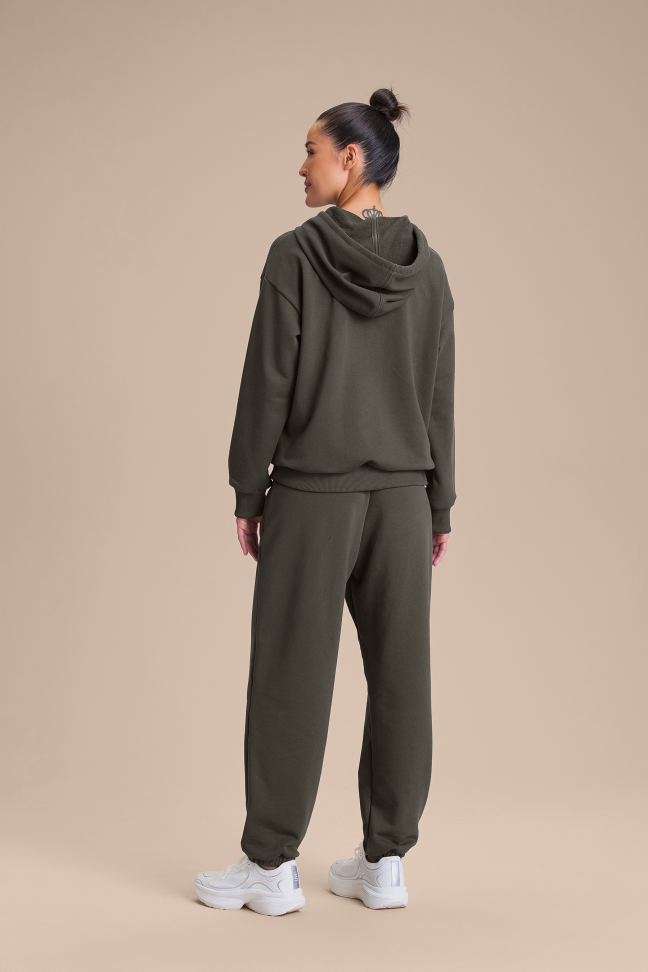Calça Jogger Feminina LIVE! Welfare Obsidian Grey com Bolsos - #4