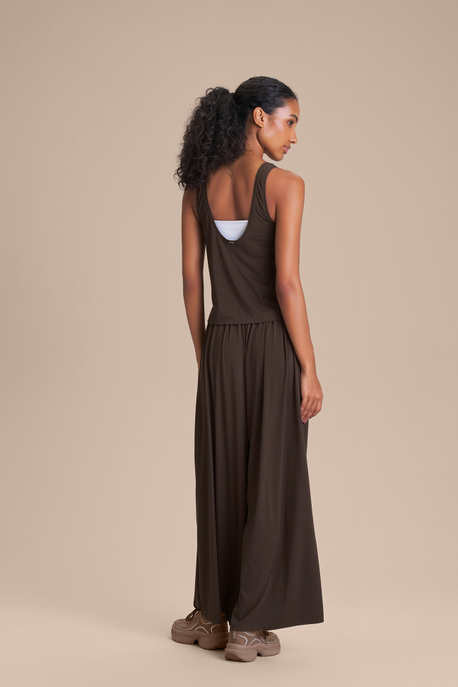 Regata Fitness Feminina LIVE! Basic Wide Cocoa Brown - #4
