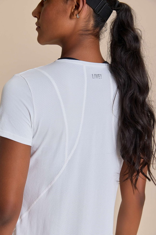Camiseta Action Side White Branco LIVE! - #4