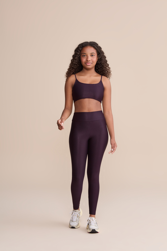 Legging Allure® Adaptiv Kids Vinho LIVE!