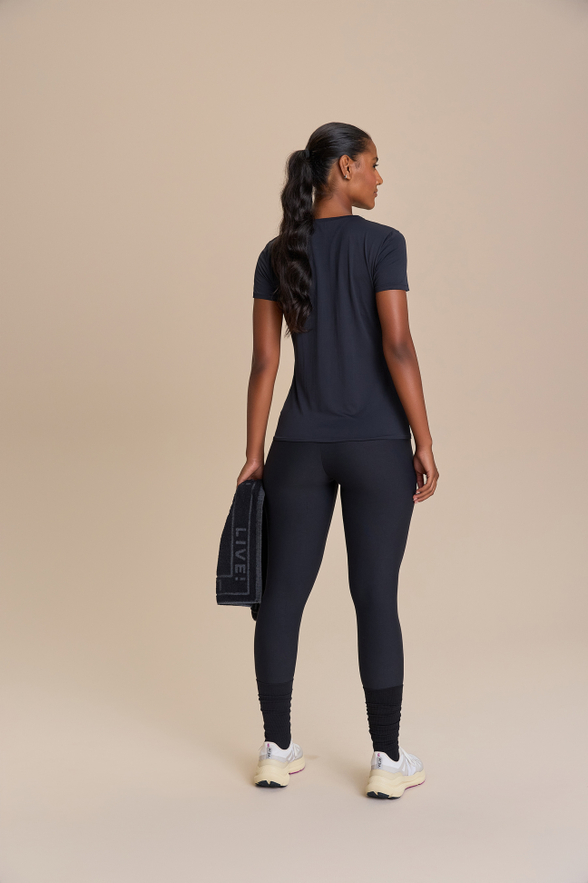 Camiseta LIVE! Comfort Preto Onyx - #4