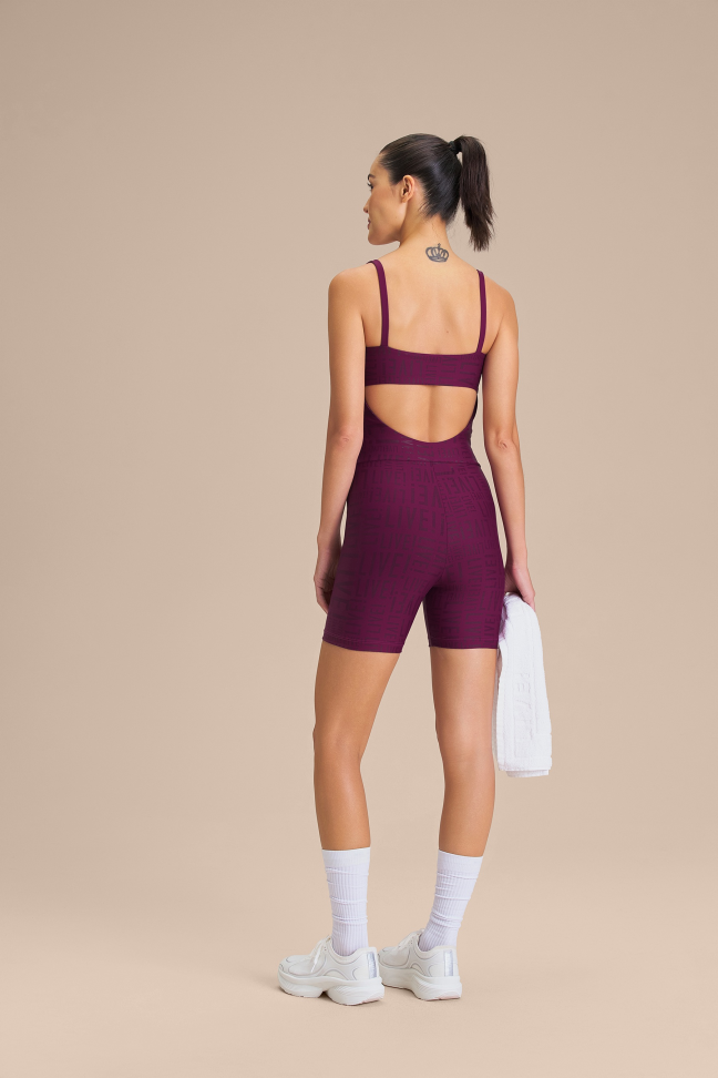 Macaquinho Shorts LIVE! Essence Purple - #4