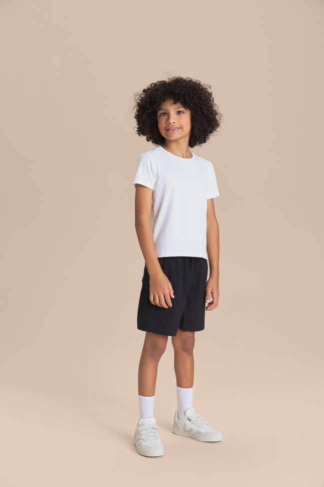Camiseta Up Loose Kids New Wite - #4