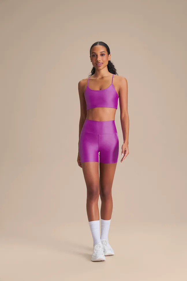 Shorts Fitness Feminino LIVE! Fit Allure® Adaptiv Memory Pink
