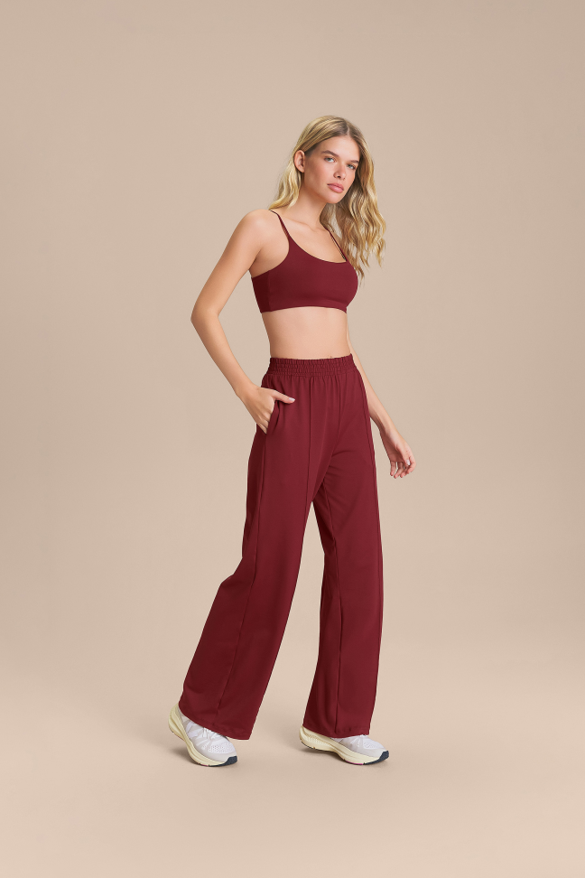 Calça Loose Sense® Crimson LIVE!