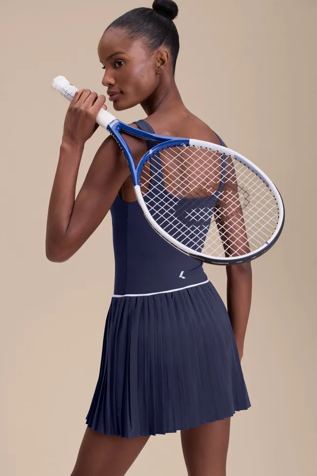 Vestido Fitness Feminino LIVE! Drop Shot Navy Blue - #5