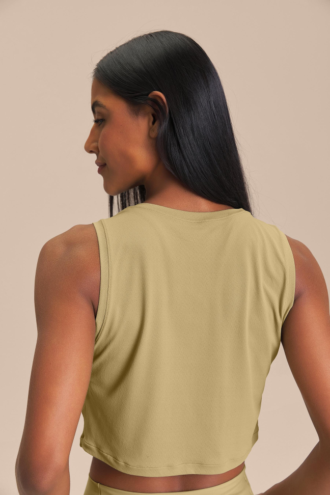 Regata Cropped LIVE! Comfort Core Green