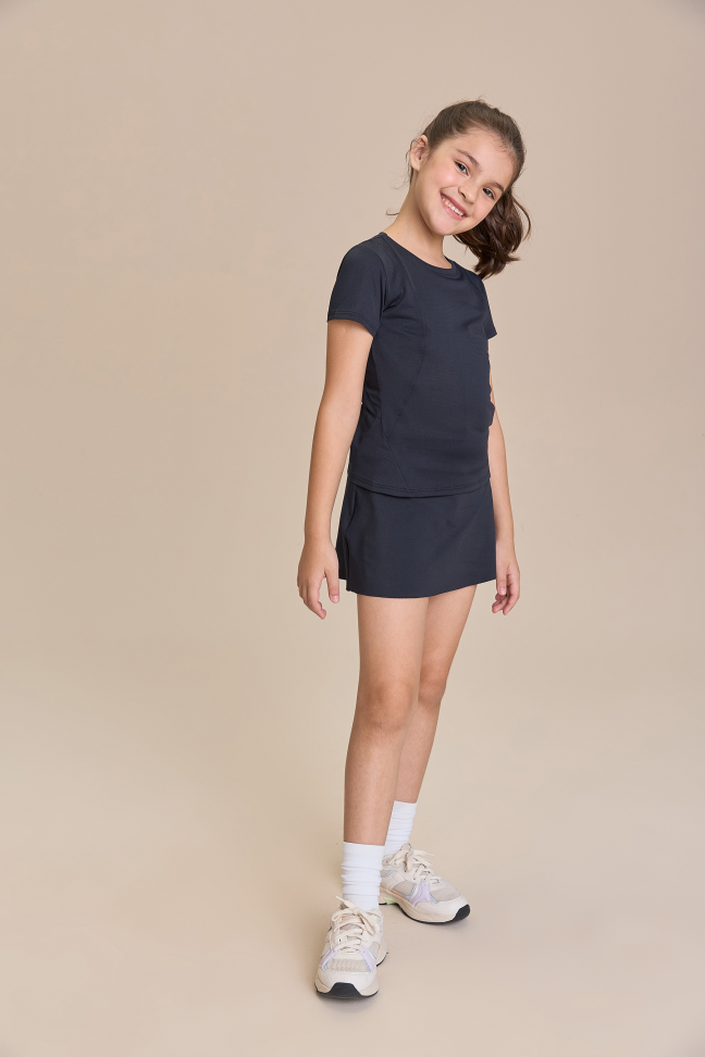 Saia Sport® Sense Kids Preta LIVE!