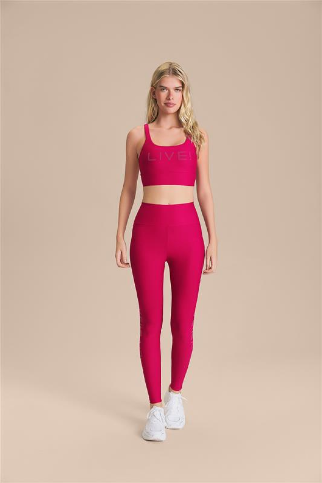 Calça Fusô LIVE! Icon Neo Vital Pink