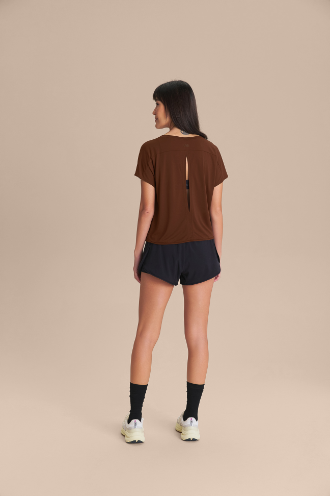 Camiseta Breath Back Comfort Chocolate Plum LIVE! - #5
