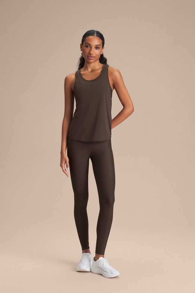 Regata Fitness Feminina LIVE! Comfort Cocoa Brown - #4