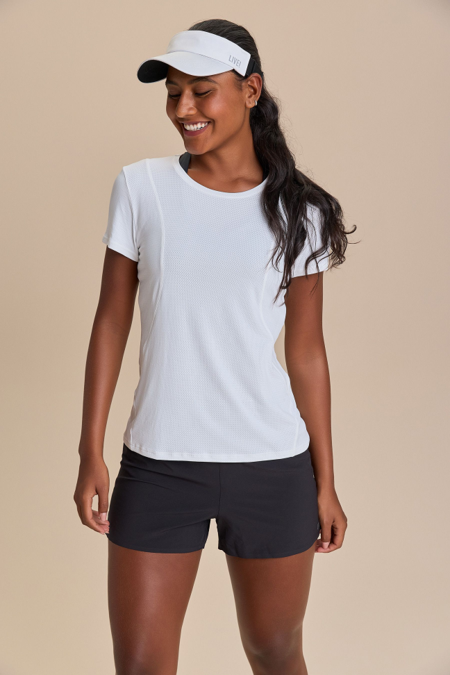 Camiseta Action Side White Branco LIVE!
