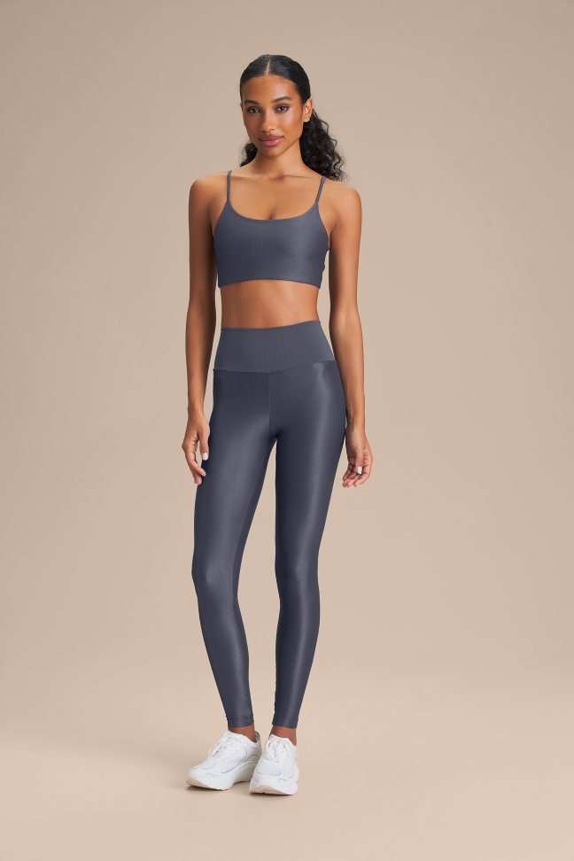 Top Fitness Feminino LIVE! Curve Allure® Adaptiv Iron Blue - #5