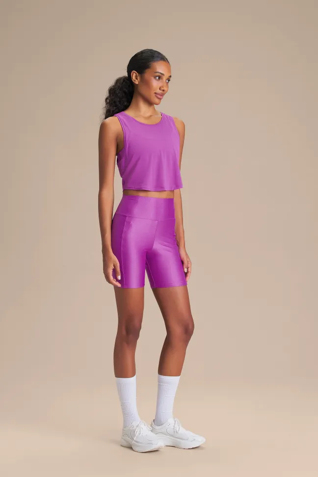 Regata Cropped Fitness Feminina LIVE! Comfort Memory Pink - #5