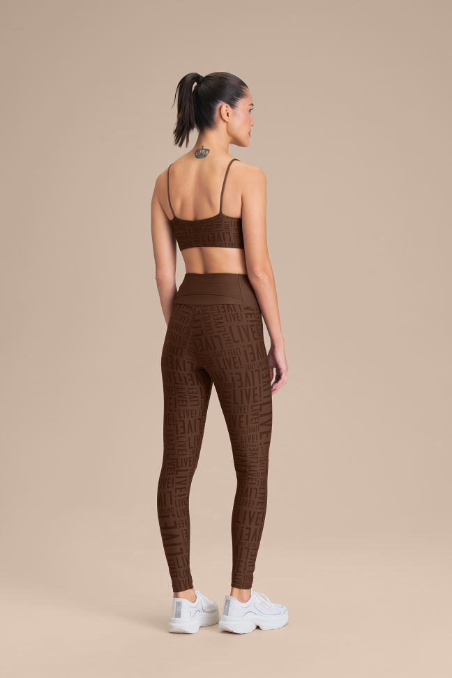Top Fitness Feminino Curve LIVE! Sense Pro® Sepia Brown - #4