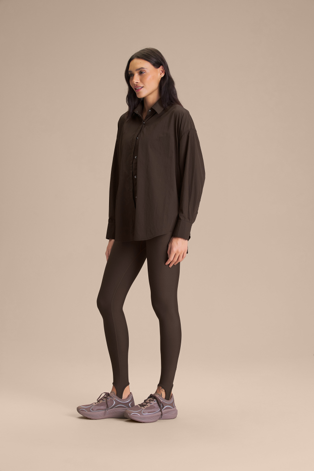 Camisa Utility Aeris Cocoa Brown LIVE! - #4