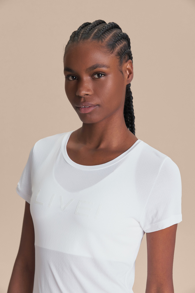 Camiseta LIVE! Comfort Branco LIVE!