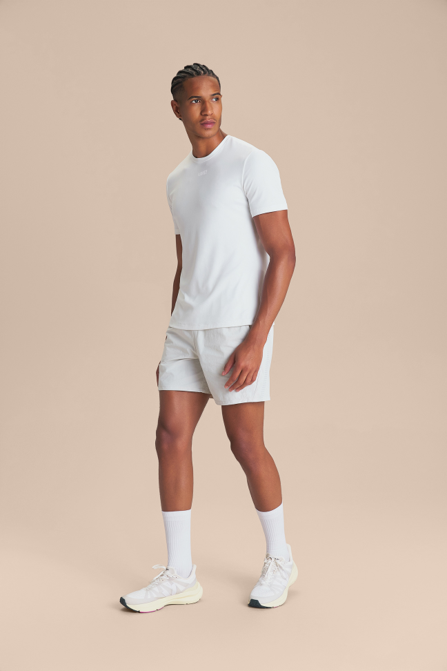 Camiseta Train Slim Men Branca LIVE! - #4