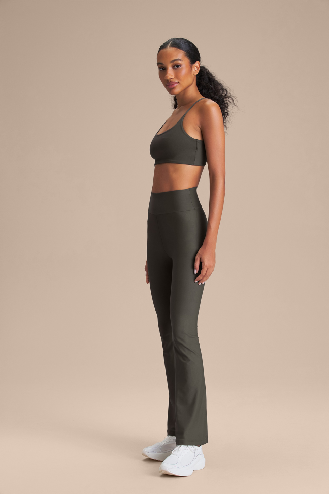 Calça Bailarina Fitness Feminina LIVE! Hydefit® Adaptiv Obsidian Grey - #4