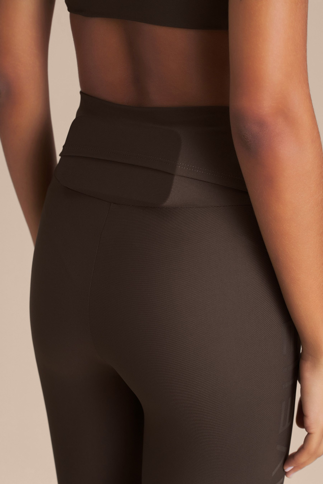 Calça Fusô Fitness Feminina LIVE! Icon Neo Hydefit® Adaptiv Cocoa Brown - #3