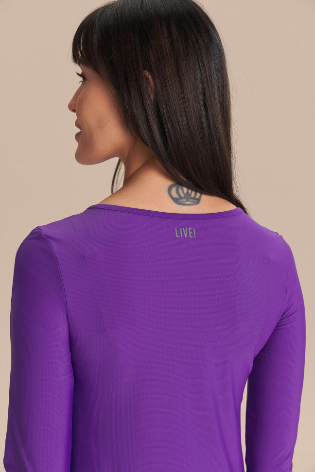 Blusa ML Harmony Violet Pace LIVE! - #3