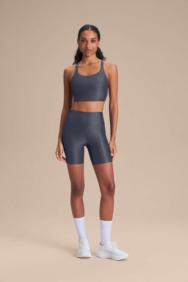 Top Fitness Feminino LIVE! Neo Allure® Adaptiv Iron Blue - #5
