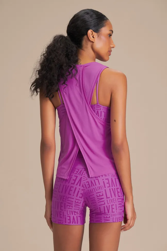 Regata Fitness Feminina LIVE! Bio Stretch Memory Pink
