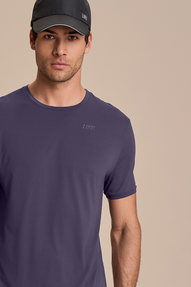 Camiseta Basic Comfort Men Tide Masculino LIVE!
