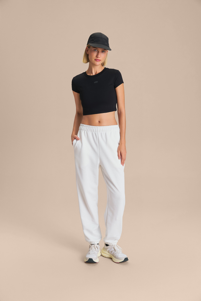 Blusa Cropped Pima Slim Preta LIVE! - #3