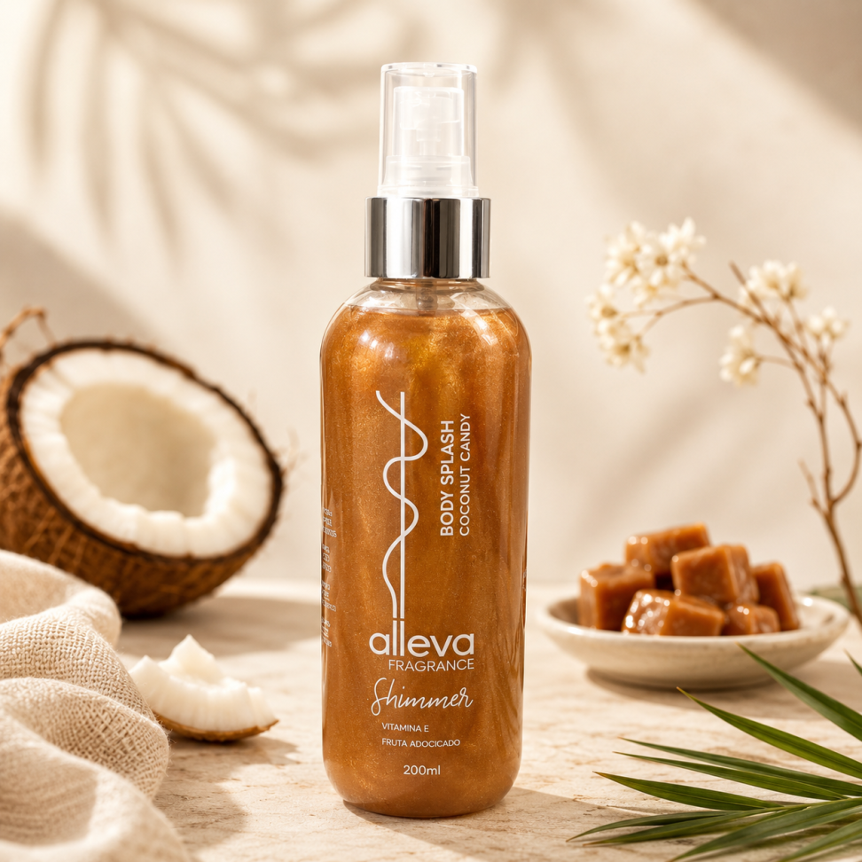 Body Splash Coconut Candy