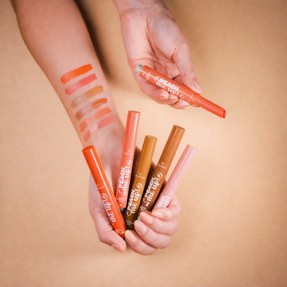 Batom Stick Hidratante Peach Me Up