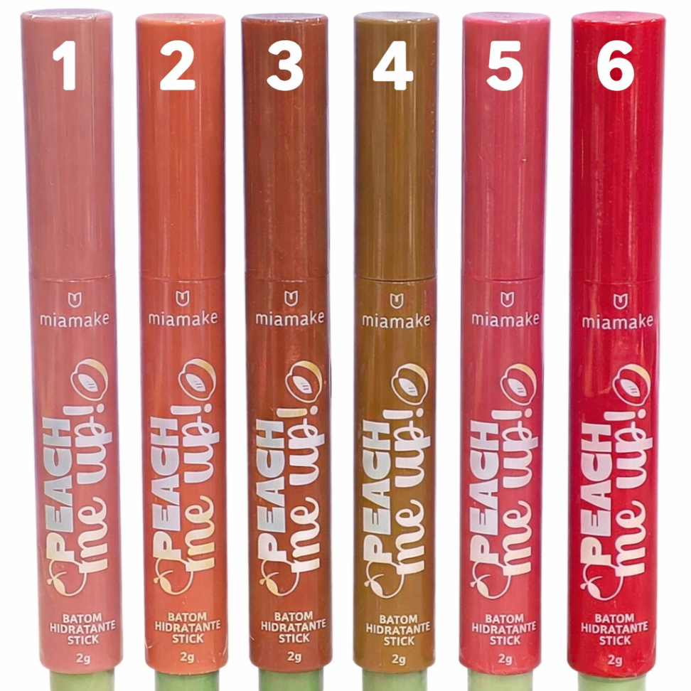 Batom Stick Hidratante Peach Me Up