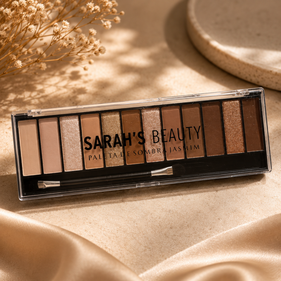 Paleta de Sombras 12 cores