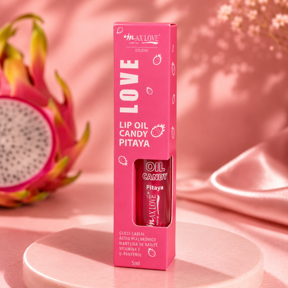 Lip Oil Candy Pitaya Manteiga de Karite