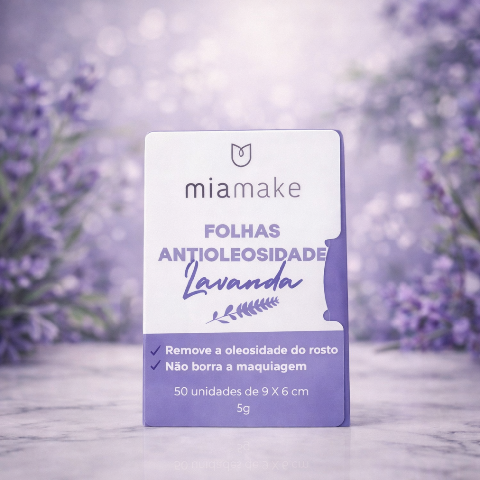 Folhas Antioleosidade Lavanda 50 un