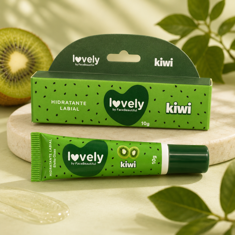 Hidratante Labial Kiwi com Manteiga de Cacau