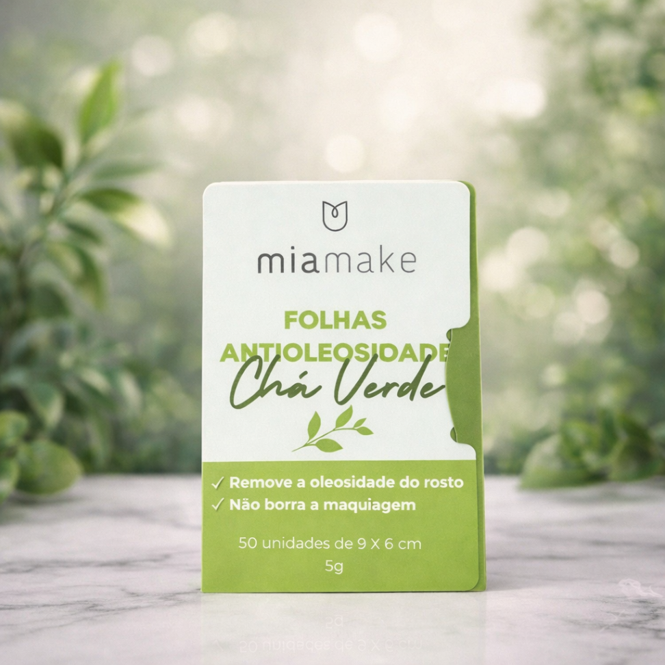Folhas Antioleosidade Chá Verde 50 un