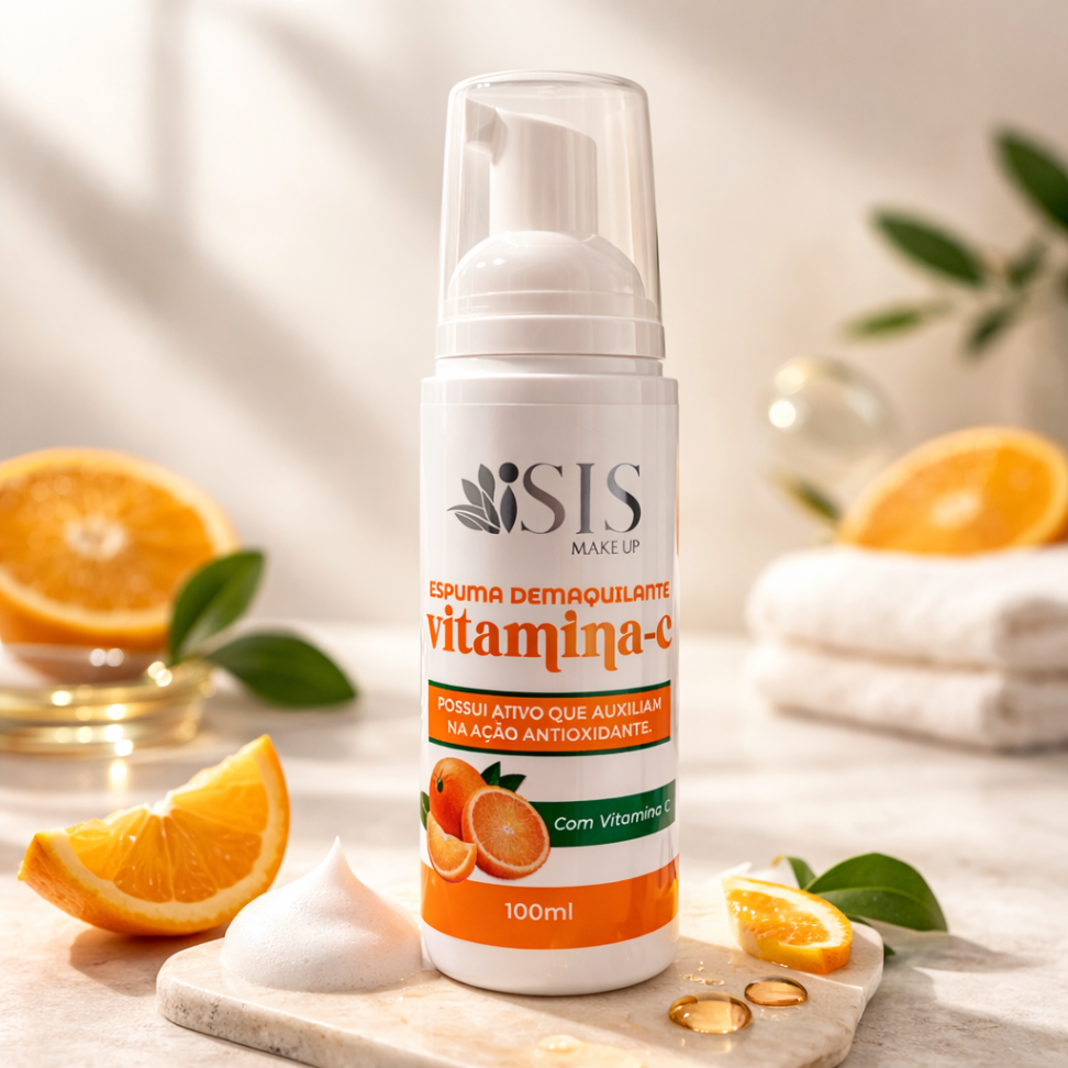 Espuma Demaquilante Vitamina C