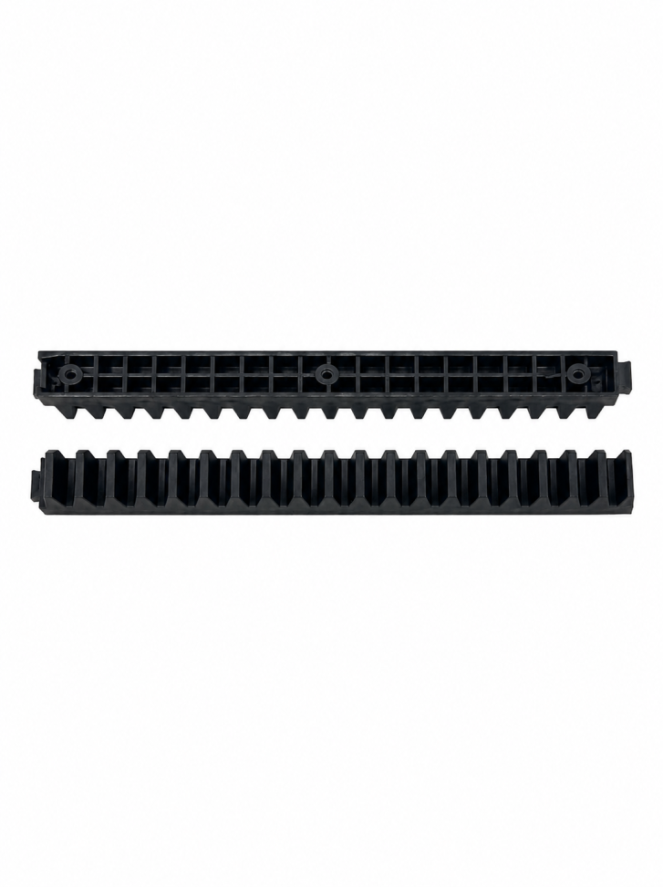 Gomo Plástico Cremalheira Universal - 25cm