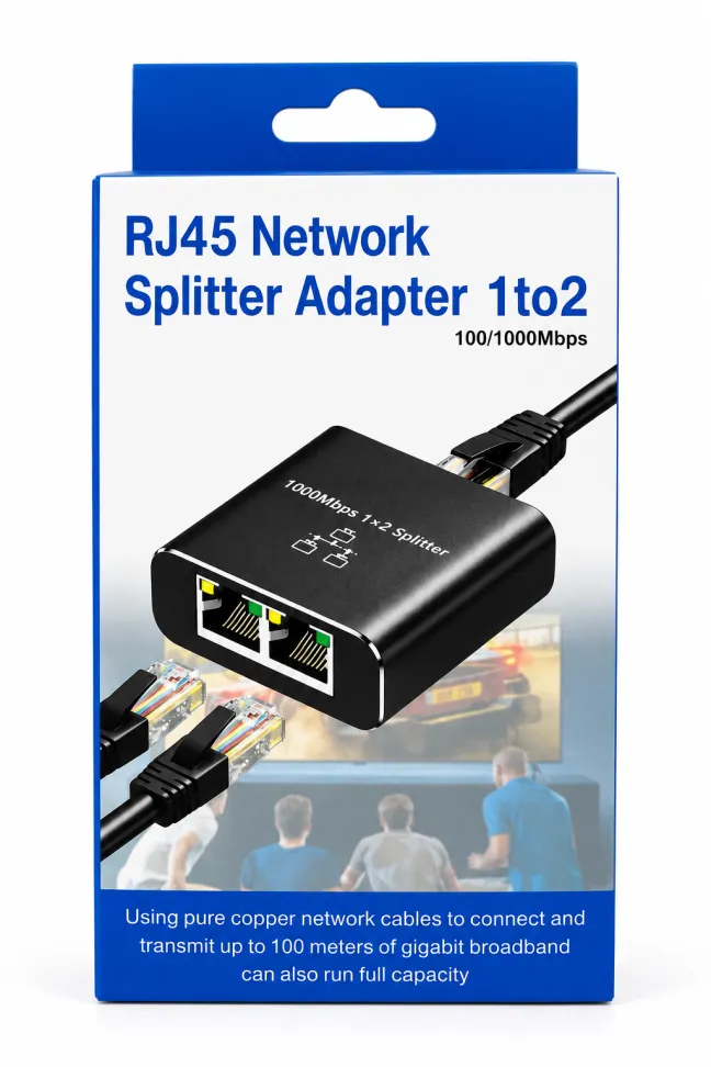 Splitter RJ45 Gigabit 1X2